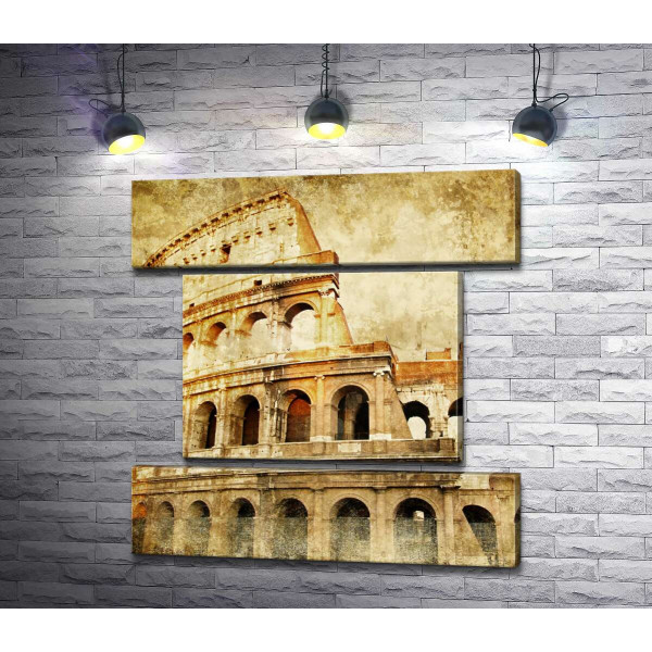 Величественный Колизей - символ мастерства и богатства 