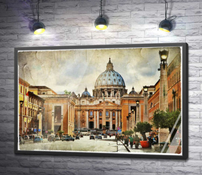 Постер "Собор Святого Петра (St. Peter's Cathedral): вершина італійського мистецтва"