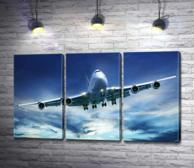 На посадку: американський літак "Jumbo Jet"