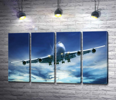 На посадку: американський літак "Jumbo Jet"