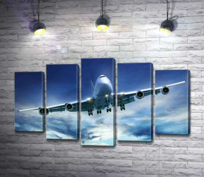На посадку: американський літак "Jumbo Jet"