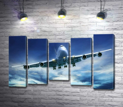 На посадку: американський літак "Jumbo Jet"