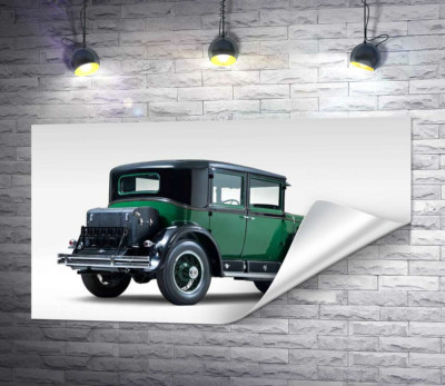 Зелений автомобіль Кадилак (Cadillac) американського гангстера Аль Капоне