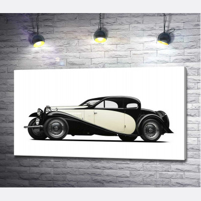 Елегантний французький автомобіль Бугатті (Bugatti Type 46)