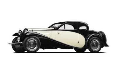 Елегантний французький автомобіль Бугатті (Bugatti Type 46)