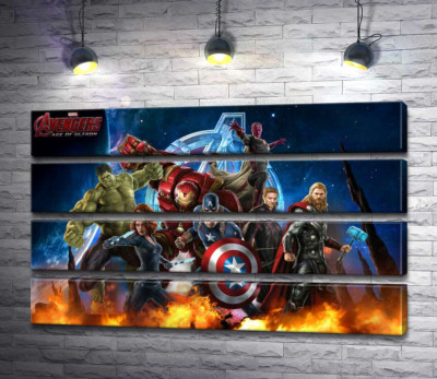 Мстители: супергерои Марвел (Marvel) наготове