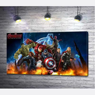 Мстители: супергерои Марвел (Marvel) наготове