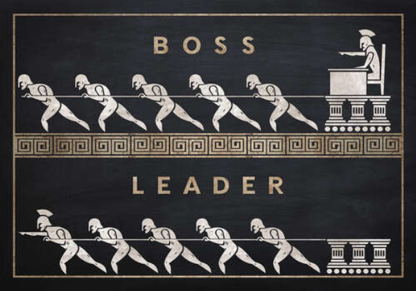 Перевага справжнього лідера над босом
