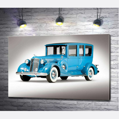 Блакитний лімузин 1937 року американської компанії Packard