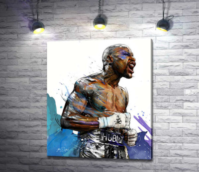 Сильний дух переможця в боксері Флойді Мейвезері (Floyd Mayweather)