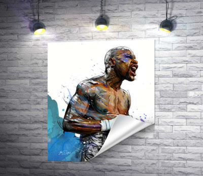 Сильний дух переможця в боксері Флойді Мейвезері (Floyd Mayweather)