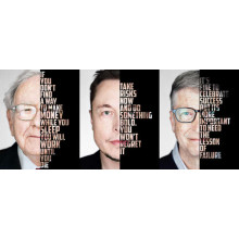 Мотивирующие цитаты самых успешных инвесторов: Уоррена Баффета (Warren Buffett), Илона Маска (Elon Musk), Билла Гейтса (Bill Gates)