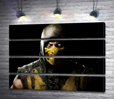 Из тьмы к свету: портрет героя игры "Mortal Kombat" Скорпиона