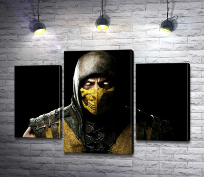 Из тьмы к свету: портрет героя игры "Mortal Kombat" Скорпиона