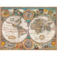 Географическая карта "Нового мира" 1627 года, авторства картографа Джона Спида (John Speed)