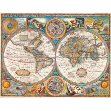 Географическая карта "Нового мира" 1627 года, авторства картографа Джона Спида (John Speed)