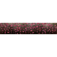 Гирлянда из легких розовых цветов