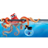 Герои мультфильма "В поисках Дори" (Finding Dory) осьминог Хэнк и рыба Дори в аквариумах