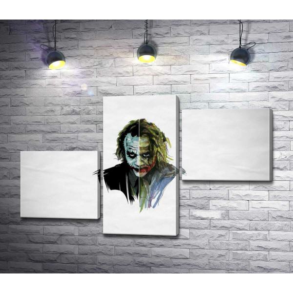 Арт-портрет Джокера (Joker) із загрозливим поглядом