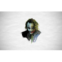 Арт-портрет Джокера (Joker) с угрожающим взглядом