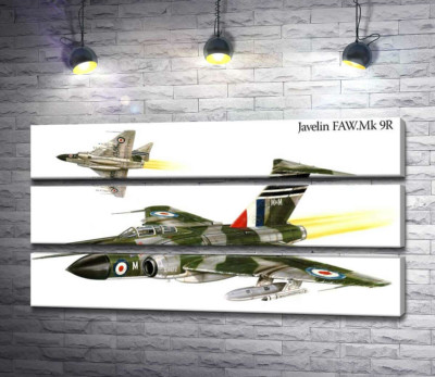 Британський "Спис" (Javelin FAW.Mk 9R) літак-винищувач