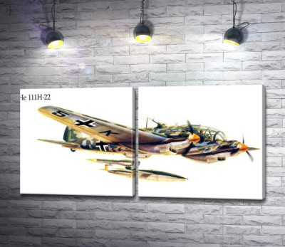 Heinkel He 111 - німецький бомбардувальник