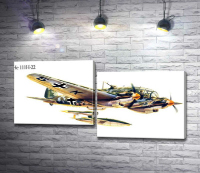 Heinkel He 111 - німецький бомбардувальник