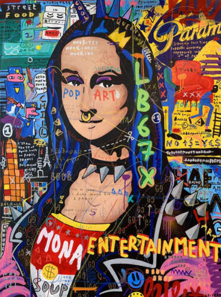 Панк Мона Лиза (Punk Monalisa) - Джисбар (Jisbar)