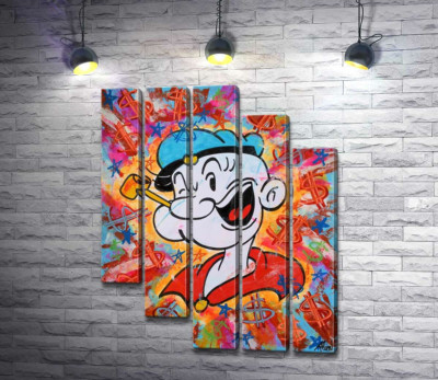 Моряк Папай (Popeye) підморгує