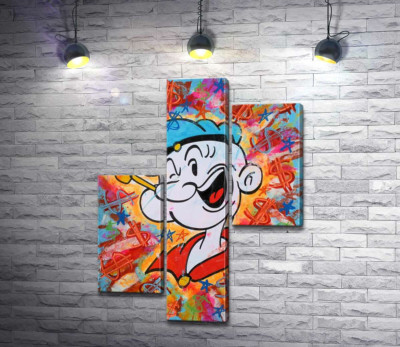 Моряк Папай (Popeye) підморгує