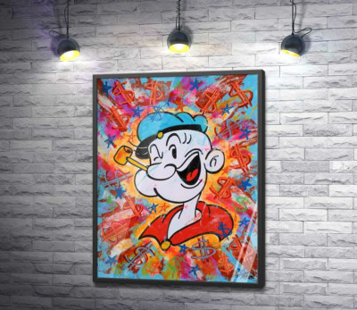 Постер "Моряк Папай (Popeye) підморгує"