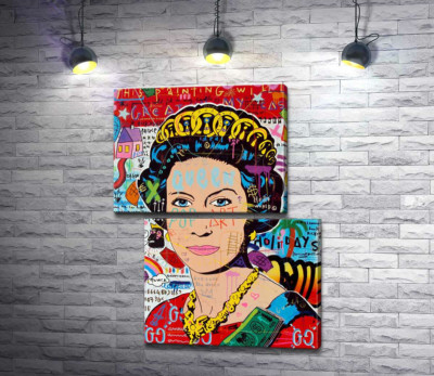 Модульна картина "Боже, бережи королеву (God save the queen)"