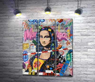 Модульна картина "Кімната Мони (Mona's room)"
