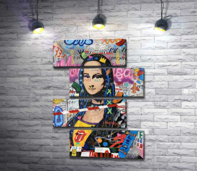 Модульна картина "Кімната Мони (Mona's room)"