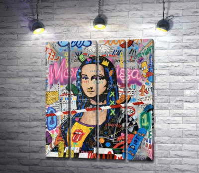 Модульна картина "Кімната Мони (Mona's room)"