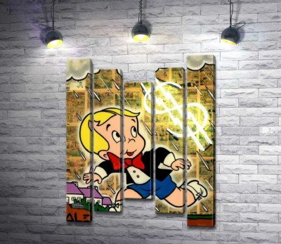 Богатенький Ричи бежит от дождя