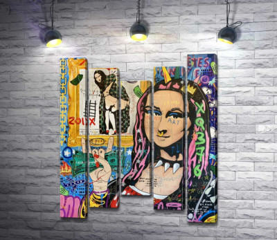 Модульна картина "Панк-музей Мона (Mona Punk Museum)"