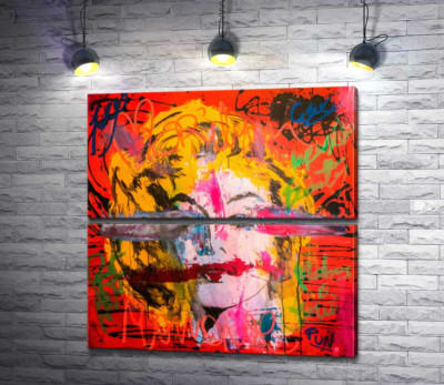 Модульная картина "Креативный взгляд на портрет Мэрилин Монро (Marilyn Monroe)"