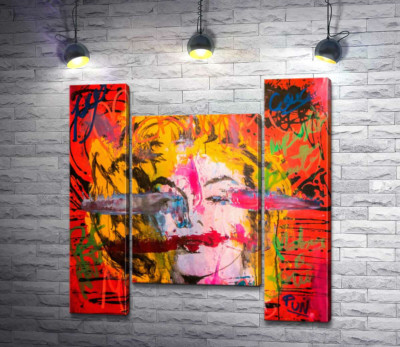 Креативный взгляд на портрет Мэрилин Монро (Marilyn Monroe)