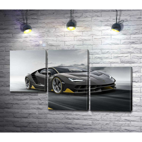 Итог столетней работы в юбилейном автомобиле Lamborghini Centenario