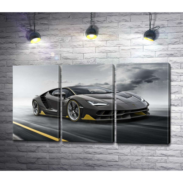 Итог столетней работы в юбилейном автомобиле Lamborghini Centenario