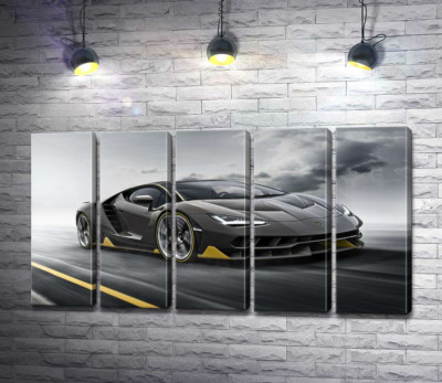 Итог столетней работы в юбилейном автомобиле Lamborghini Centenario