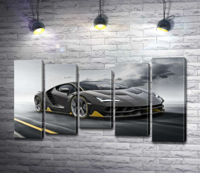 Итог столетней работы в юбилейном автомобиле Lamborghini Centenario