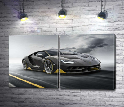Итог столетней работы в юбилейном автомобиле Lamborghini Centenario