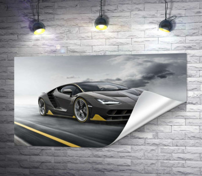 Итог столетней работы в юбилейном автомобиле Lamborghini Centenario
