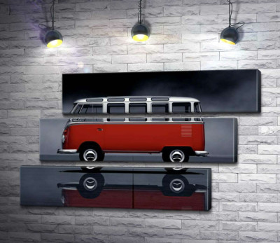 Легендарний червоно-білий автобус Volkswagen Van Samba