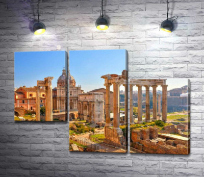 Гарндіозність руїн Римського форуму (Forum Romanum)