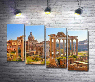 Гарндіозність руїн Римського форуму (Forum Romanum)
