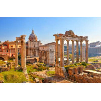 Гарндиозность руин Римского форума (Forum Romanum)
