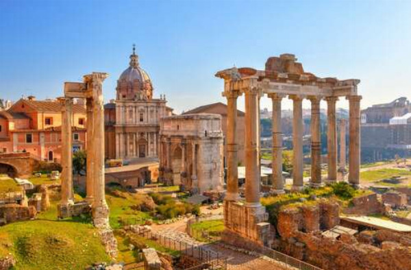 Гарндіозність руїн Римського форуму (Forum Romanum)